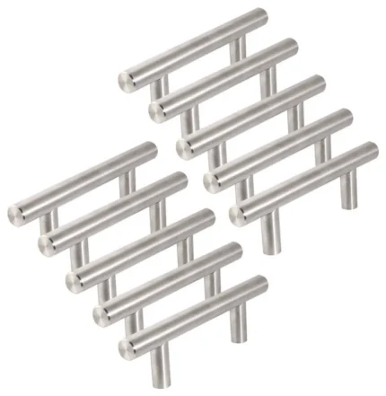 Design House 207605 3 Inch Center to Center Bar Cabinet Pull - - Satin Nickel