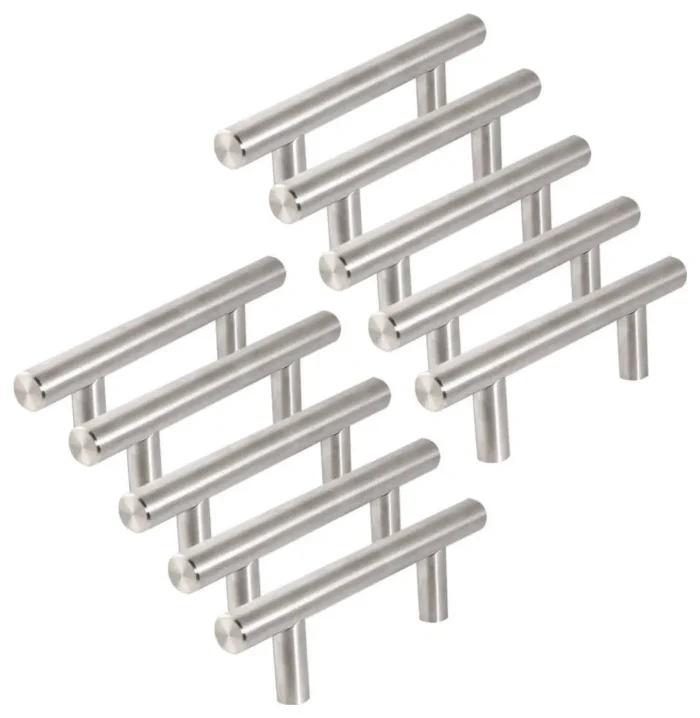 Design House 207605 3 Inch Center to Center Bar Cabinet Pull - - Satin Nickel - Image 1