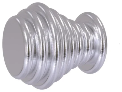 Designer Cabinet Knob, Satin Chrome