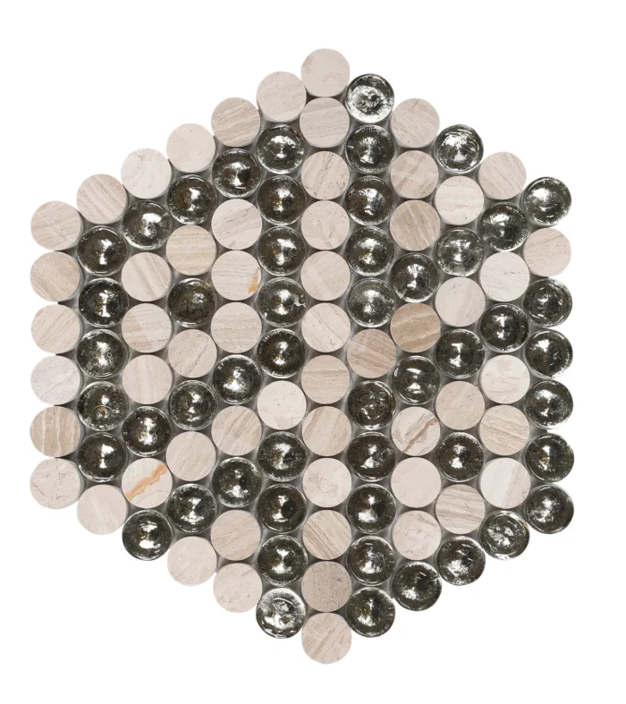 Designer Diamond Imagination Mosaic, Haskell, Sample - Image 1