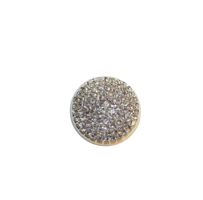 Dome Center Knob, 1.75", Black - Image 1