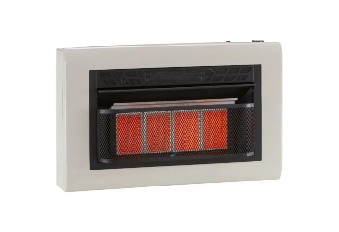 Dual Fuel Ventless Infrared Gas Heater With Blower, 25,000 BTU, T-Stat - Image 1