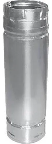 DuraVent 3PVP-12A 3" Inner Diameter - PelletVent Pro Type L - Stainless Steel