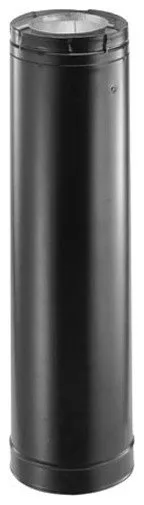 DuraVent 58DVA-16AB 5" x 8" Inner Diameter - DirectVent Pro - Black