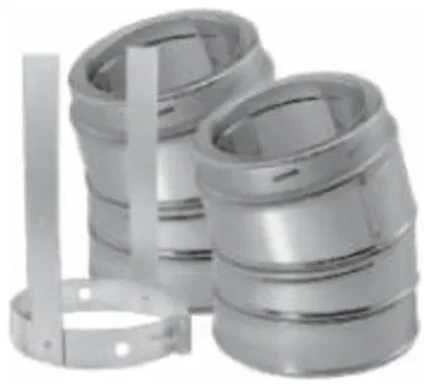 DuraVent 8DT-E30K 8" Inner Diameter - DuraTech Class A Chimney - Galvanized