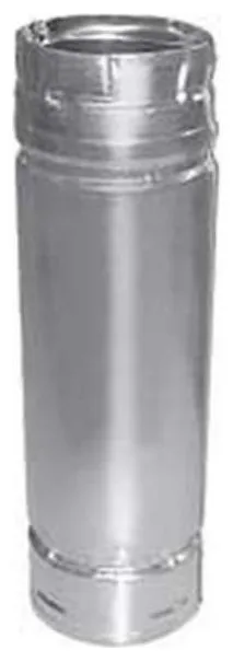 DuraVent® 4PVL-12R Pellet Vent Pipe, 4"D x 12"L