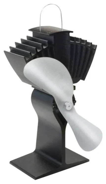 Ecofan 812AM-KBX Heat Powered Stove Fan, Black