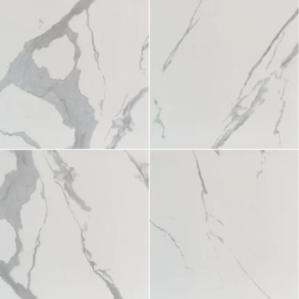 Eden Statuary Polished Porcelain Tile, Sample
