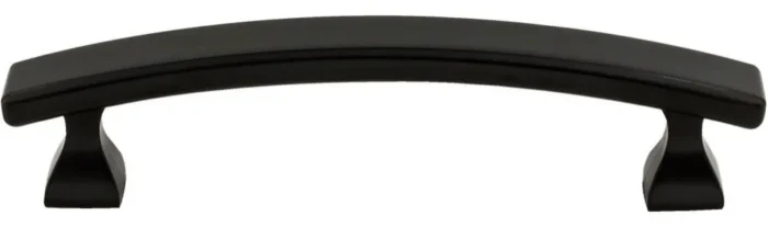 Elements 449-96 Hadly 3-3/4 Inch Center to Center Curved Square - Matte Black - Image 1