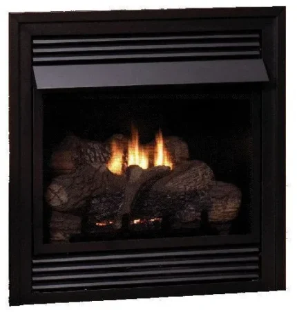 Empire Vail VF Premium 32,000 BTU NG Fireplace with LS24EF Log Set
