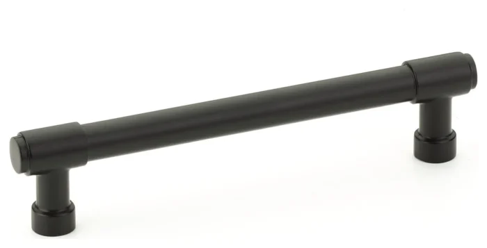 Emtek 86688 Jasper 5 Inch Center to Center Bar Cabinet Pull - Flat Black - Image 1