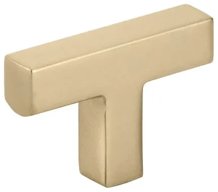 Emtek 86726 Warwick 2 Inch T-Knob - Satin Brass