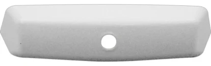 Entrygard Operator Cover, Snap-On, White, Metal