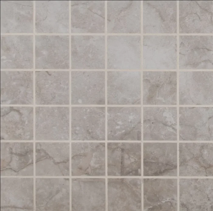Essentials Ansello Gray Matte Ceramic Mosaic, Sample - Image 1