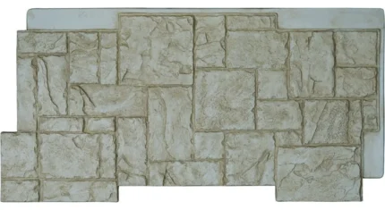 EverStone Castle Rock Faux Stone Panel, 49"W x 24 1/2"H x 1 1/4"D