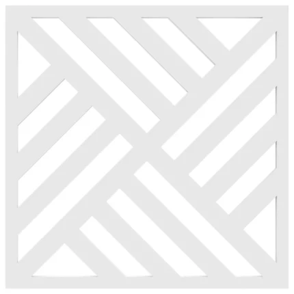 Extra Small Allen Decorative Fretwork Wall Panels, Architectural Grade PVC