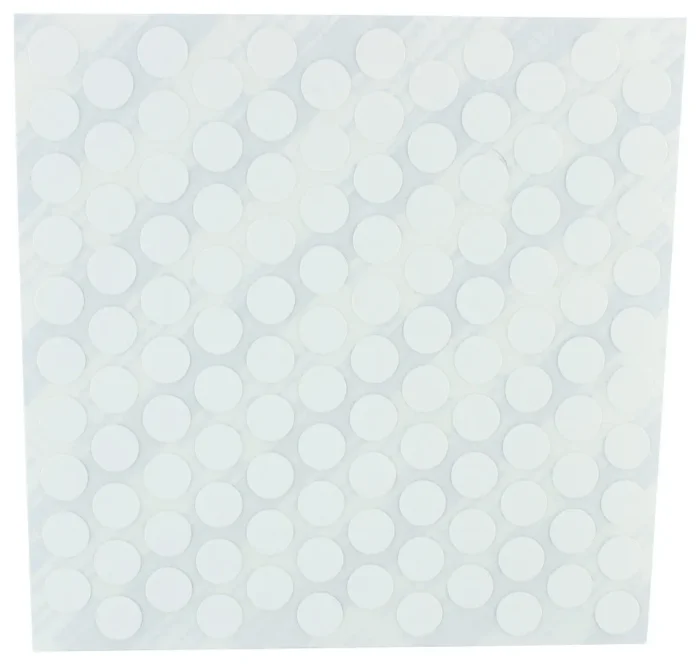 FastCap 3/8" Self Adhesive Screw Cap Covers White, 120 Pack, 2400 - Image 1