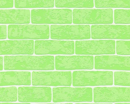 Faux Textured Wallpaper, Stone Wall, 359813, Green, One Roll