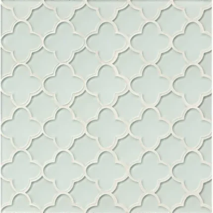 Flora Glass Mosaic Blend, White Linen