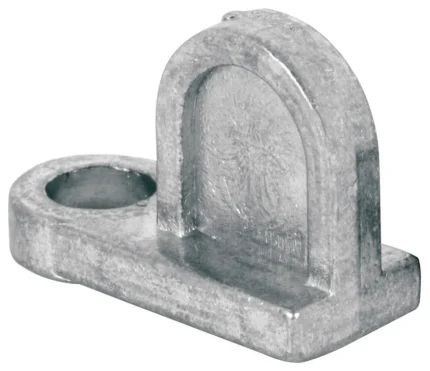 Flush Screen Clips with Screws, Diecast, Mill, 12Pack