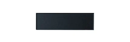 Forever 3"x12" Glass Subway Tile,Matte Royal Gray, Box of 56 Pieces
