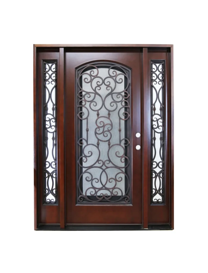 Forever Doors, Exterior Front Entry Composite Door FRR02 60" x 80", Left H - Image 1
