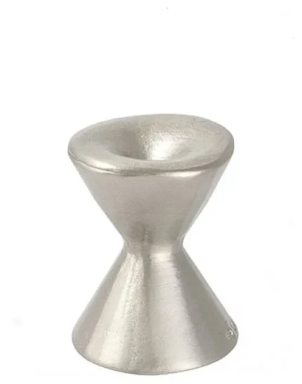 "Forged 2" Medium Round Knob 7/8", Satin Nickel