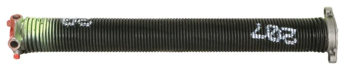 Garage Door Torsion Spring, 0.207"x2"x20", Orange, Right Hand Wind - Image 1