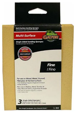 Gator 4643 Premium Sanding Pad, 120 Grit, 4.5" x 5.5"