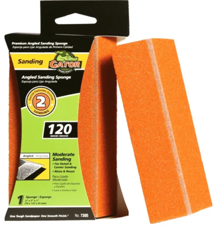 Gator 7305 Angle Sanding Sponge, 120 Grit