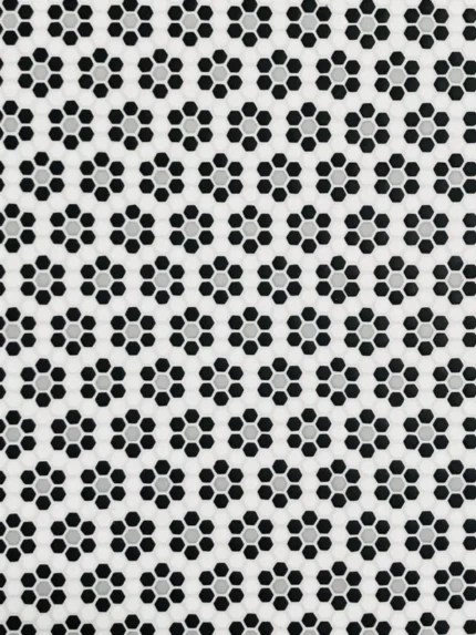 Geometro Dijon Classic Recycled Glass Mosaics, 7 Sheets