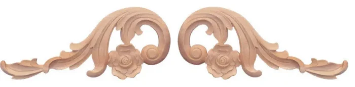 Goleta Small Wood Carvings, Maple, 2-Piece Set - Image 1