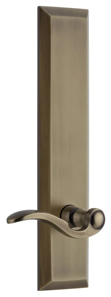 Grandeur FAVBEL_TP_DD_NA Fifth Avenue Solid Brass Rose Right - Vintage Brass