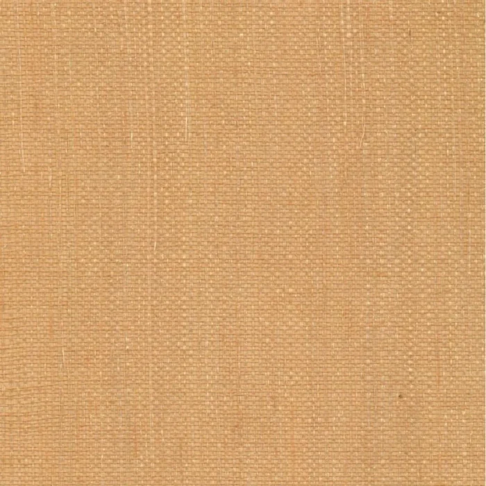 Grasscloth Wallpaper Sample, Natural, Unpasted, 36"x24', Merigold Orange/Beige - Image 1