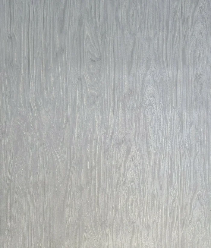 Gray Silver gold metallic faux wood Wallpaper, 8.5" X 11" Sample - Image 1