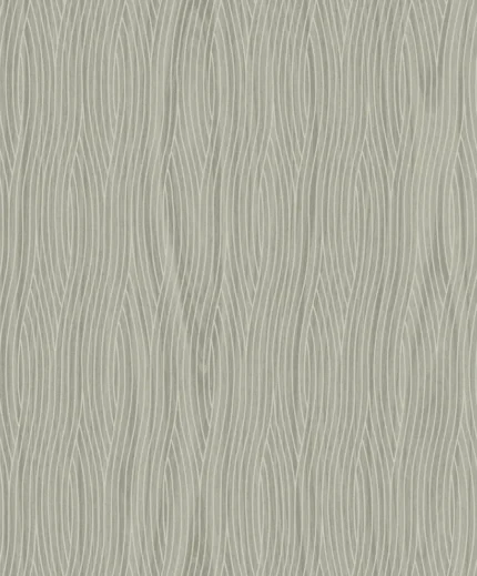 Grayson Gray Geometric Wallpaper, Sample