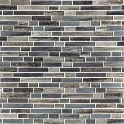 Grigio Lagoon Interlocking Mosaic, (4x4 or 6x6) Sample