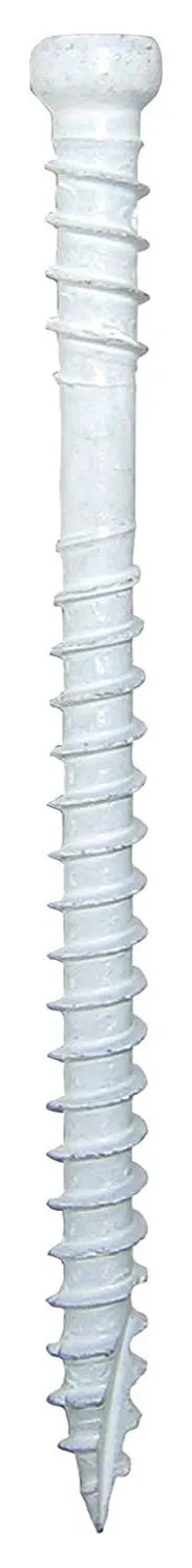 GRK 16628 White RT Composite Exterior Pro-Pak Trim Screws, #8x2", 605-Ct
