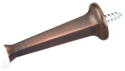 Hardware Resources DS03 3 Inch Solid Standard Fixed Screw In - Brushed Oil