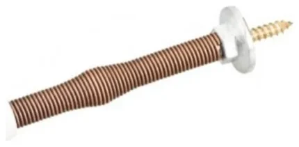 Hardware Resources DS05 3" Spring Style Door Stop / Door Bumper - Brushed Oil