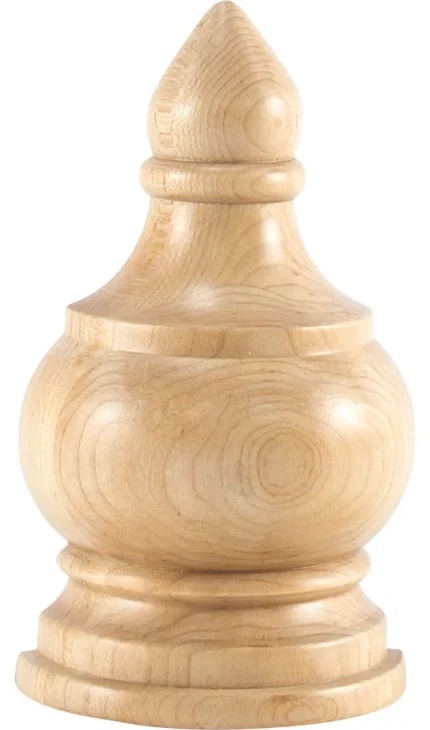Hardware Resources TF250 Finial - Wood
