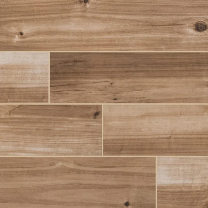 Havenwood Saddle 8X36 Matte Porcelain Tile, (4x4 or 6x6) Sample - Image 1