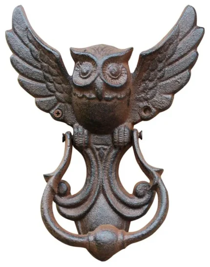 Heavy Duty Owl Shape Doorknocker
