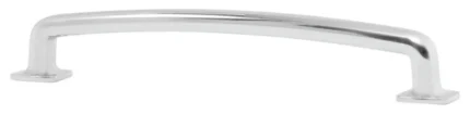 Industrial Style 6-5/16"Centers Polished Nickel Cabinet Pull / Handle