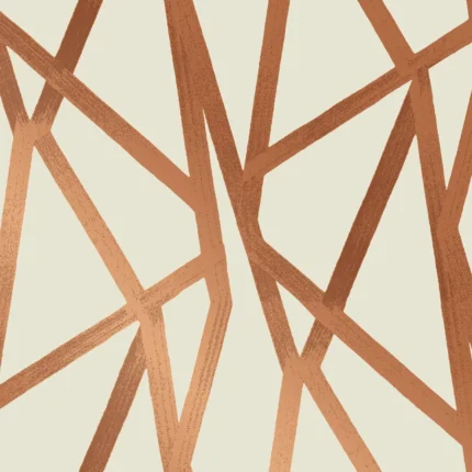 Intersections Urban Bronze Peel and Stick Wallpaper, 56.37 Sq. Ft.