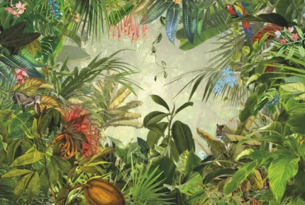 Into The Wild Wall Mural