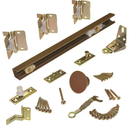 Johnson Hardware® 1700363H Bi-Fold Door Hardware Set, 36"