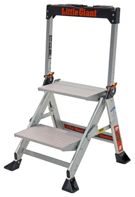 Jumbo Step, Model 2 step, aluminum stepstool