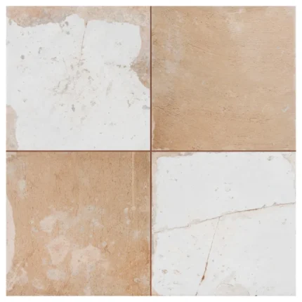 Kings Clay Checker Ceramic Floor and Wall Tile Sample