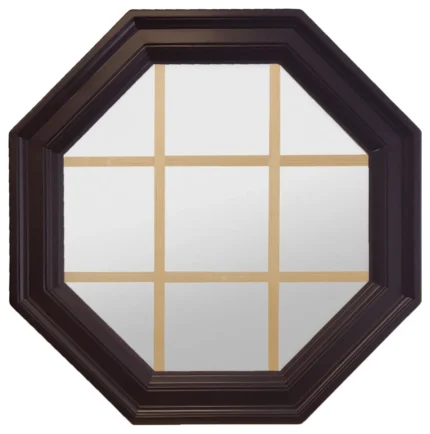 Large Four Season Town Light, Bronze Poly, Low E With Grille 2-9/16" Jamb